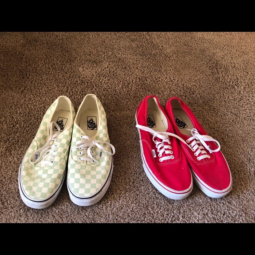 Vans!!!  $50 for both. Excellent condition!
